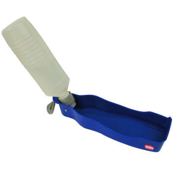 Butelka podróżna na wodę dla psa Nobby 500ml, 26cm z haczykiem - Nobby zdjęcie 2