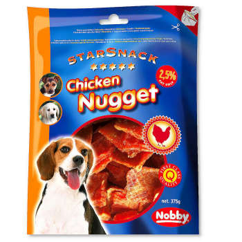 Przysmak dla psa Starsnack Chicken Nugget 375g Nobby - kurczak - Nobby zdjęcie 1