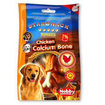 Przysmak dla psa Starsnack Chicken Calcium Bone 70 g - z kurczakiem - Nobby zdjęcie 1