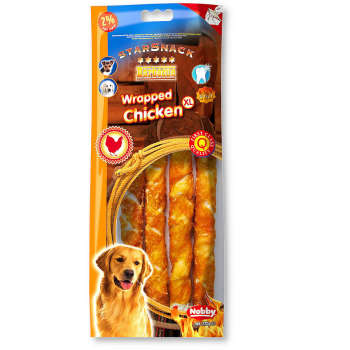 Przysmak dla psa Starsnack Wrapped Chicken XL Nobby 270g - pałeczki z kurczakiem rozmiar XL - Nobby zdjęcie 1