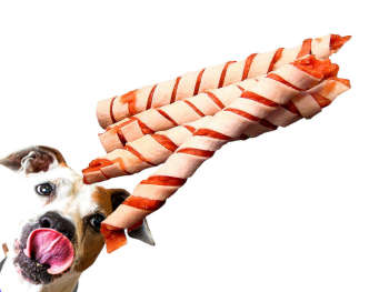 Przysmak dla psa Starsnack Screwed Chicken Fish  Nobby 113g - kurczakiem i rybą - Nobby zdjęcie 1