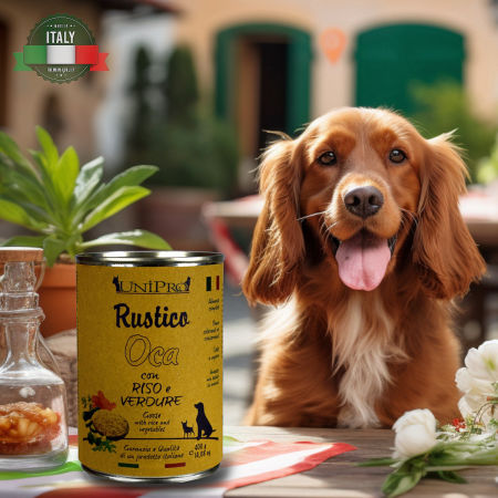 UniPro Rustico karma dla psa 400g gęś z ryżem i warzywami ZESTAW 6*400g - UniPro zdjęcie 2