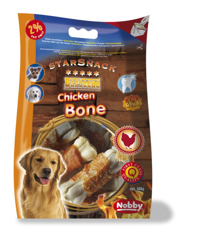 Przysmak dla psa Starsnack Chicken Bone Nobby 188 g - z kurczakiem - Nobby zdjęcie 1