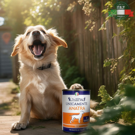 UniPro Unicamente karma dla psa monoproteinowa, monobiałkowa 400g kaczka - 100% mięsa, bez podrobów, dla alergików ZESTAW 6*400g - UniPro zdjęcie 1