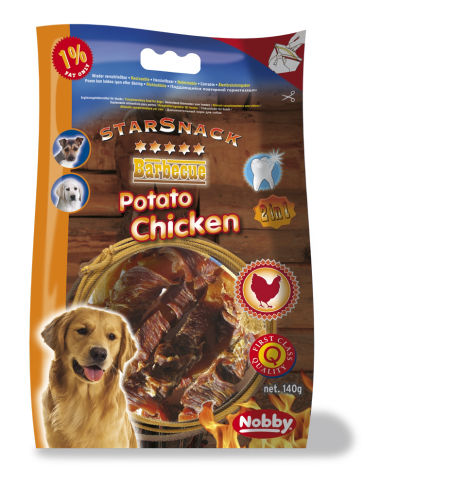 Przysmak dla psa Starsnack Potato Chicken Nobby 140 g - z kurczakiem - Nobby zdjęcie 1