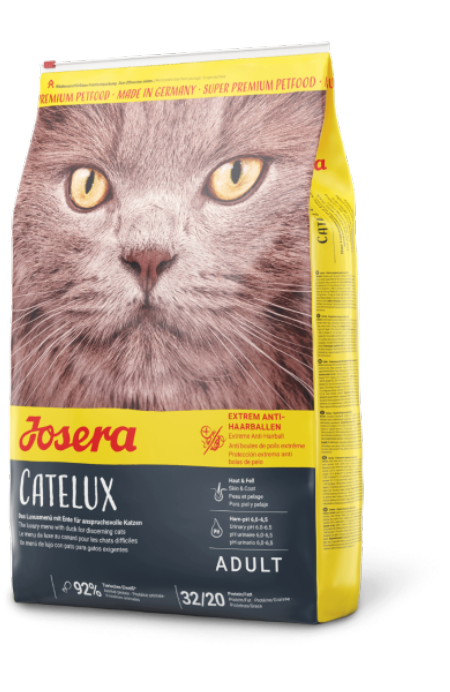 Josera CATELUX z pyszną kaczką dla wybrednych kotów 10 kg - Josera zdjęcie 1