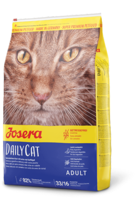 Josera DAILYCAT 10kg bezzbożowa karma z pysznym kurczakiem - Josera zdjęcie 1