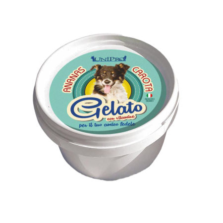 UniPro Gelato włoskie lody dla psa ananasowo - marchewkowe 60g - UniPro zdjęcie 1