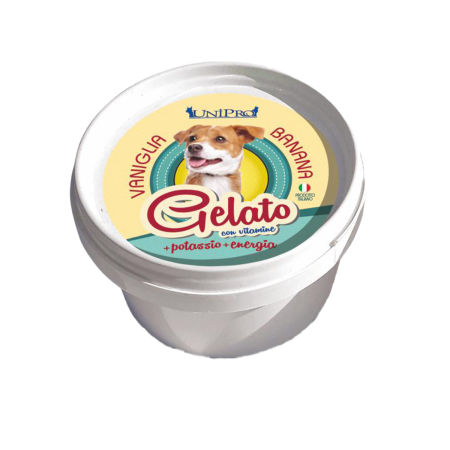 UniPro Gelato włoskie lody dla psa waniliowo-bananowe 60g +potas+eneria - UniPro zdjęcie 1