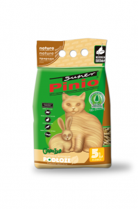 Żwirek dla kota Super Benek PINIO PELLET NATURALNY 5l - Certech zdjęcie 1