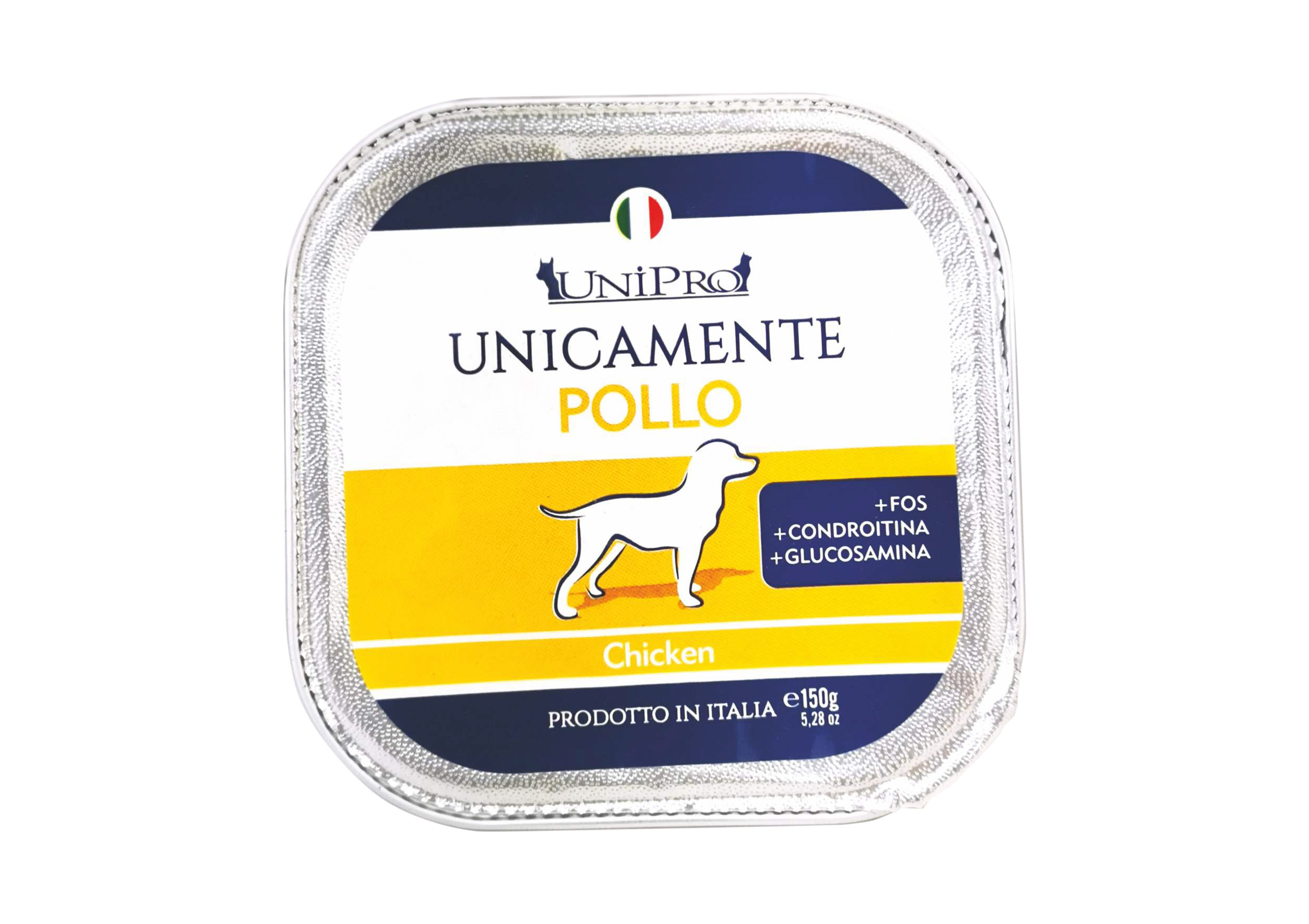 UniPro Unicamente karma dla psa monoproteinowa, monobiałkowa 150g kurczak - 100% mięsa, bez podrobów, dla alergików - UniPro zdjęcie 1