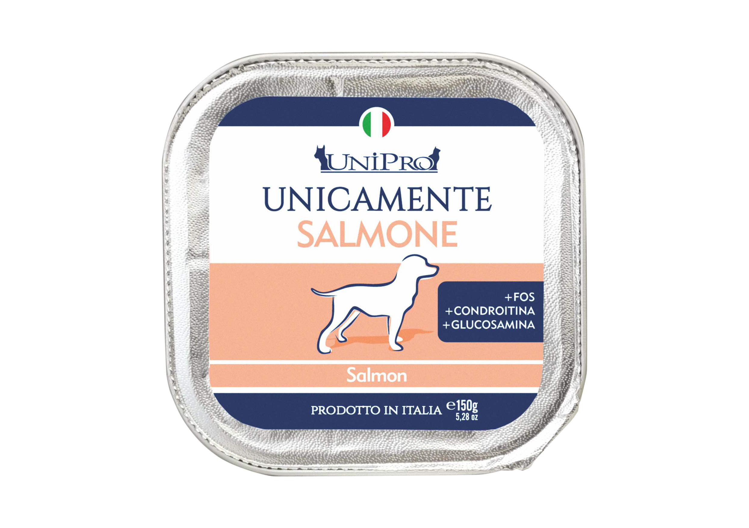 UniPro Unicamente karma dla psa monoproteinowa, monobiałkowa 150g łosoś - 100% mięsa, bez podrobów, dla alergików - UniPro zdjęcie 1