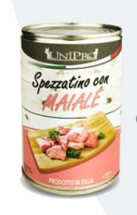 UniPro Spezzatino karma dla psa 400g mięsne kawałki z wieprzowiną w galarecie - 100% mięsa - UniPro zdjęcie 1