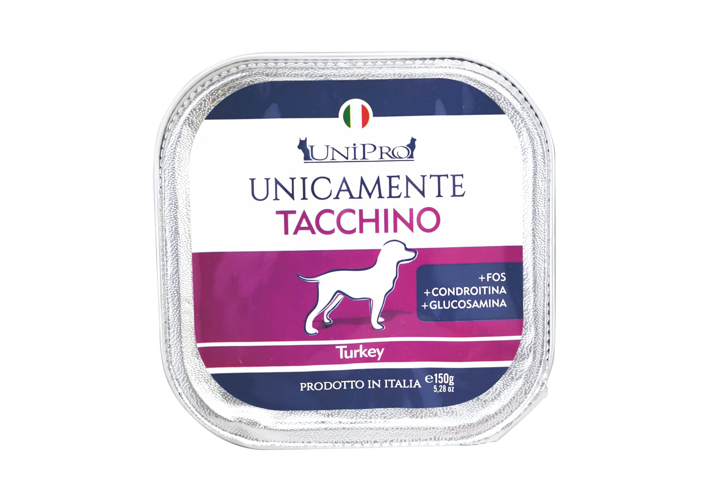 UniPro Unicamente karma dla psa monoproteinowa, monobiałkowa 150g indyk - 100% mięsa, bez podrobów, dla alergików - UniPro zdjęcie 1